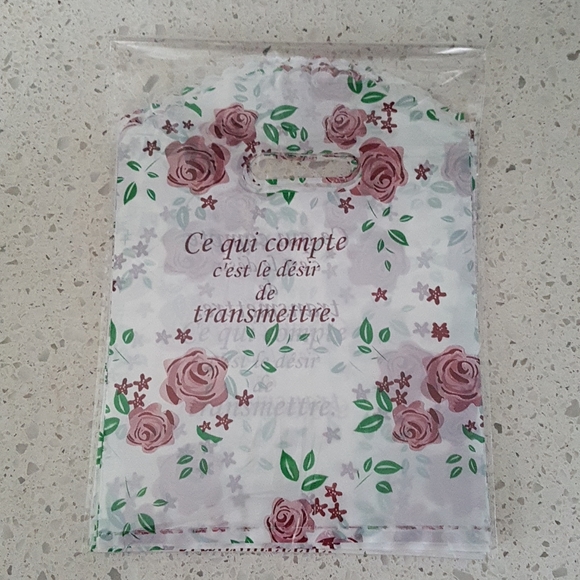 20 pcs Loot Bags Ce qui compte c'est le désir de transmettre French Bags Favor - Picture 5 of 5